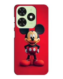 Чехол для TECNO Pop 8 с картинкой «Mickey в полный рост»