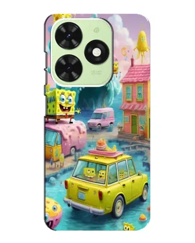 Чехол для TECNO Pop 8 с картинкой «Монстр-трак приключения»