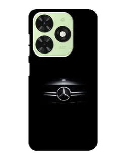 Чехол для TECNO Pop 8 с картинкой «Mercedes — абстрактные линии»