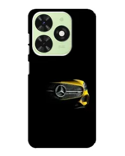 Чехол для TECNO Pop 8 с картинкой «Mercedes — ретро стиль»