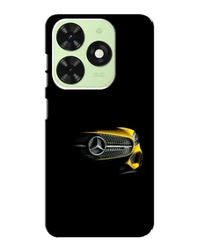 Чехол для TECNO Pop 8 с картинкой «Mercedes — ретро стиль»