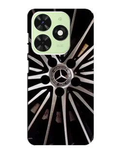 Чехол для TECNO Pop 8 с картинкой «Диск Mercedes»