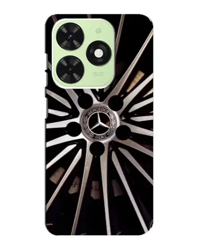 Чехол для TECNO Pop 8 с картинкой «Диск Mercedes»