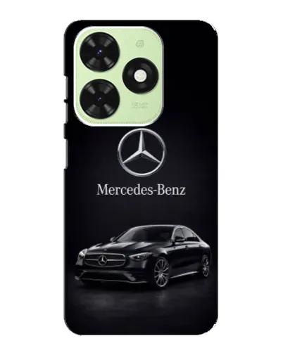 Чехол для TECNO Pop 8 с картинкой «Mercedes — решетка радиатора»