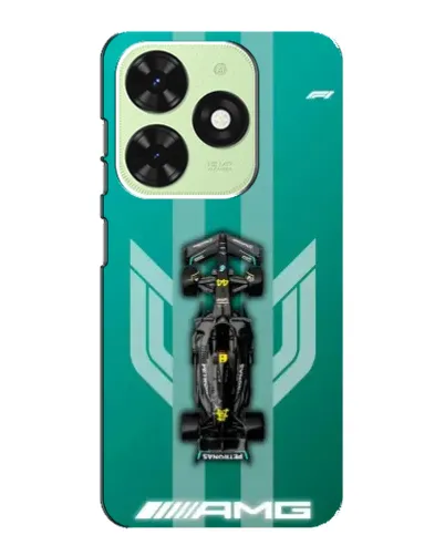 Чехол для TECNO Pop 8 с картинкой «Mercedes AMG Petronas»
