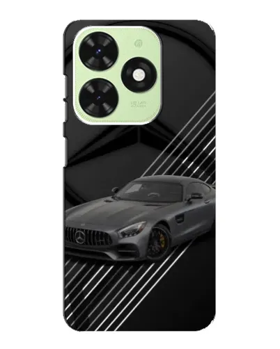 Чехол для TECNO Pop 8 с картинкой «Mercedes AMG — графика»