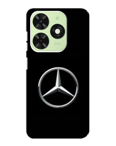 Чехол для TECNO Pop 8 с картинкой «Mercedes классический лого»