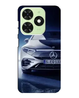 Чехол для TECNO Pop 8 с картинкой «Mercedes EQ — будущее»