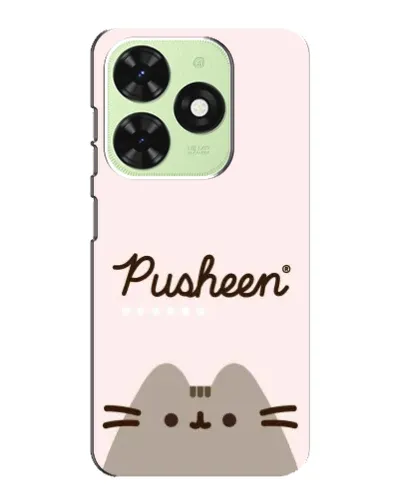 Чехол для TECNO Pop 8 с картинкой «Pusheen логотип» Чехол для TECNO Pop 8 с картинкой «Pusheen логотип»