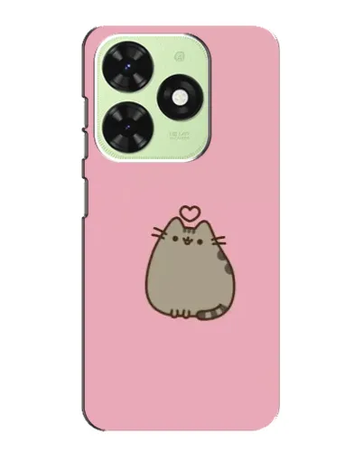 Чехол для TECNO Pop 8 с картинкой «Pusheen сердце» Чехол для TECNO Pop 8 с картинкой «Pusheen сердце»