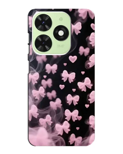 Чехол для TECNO Pop 8 с картинкой «Неоновое кружево»