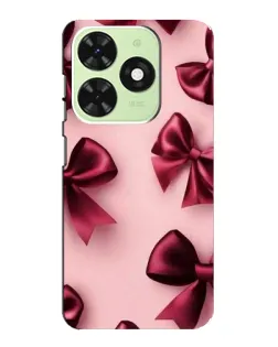 Чехол для TECNO Pop 8 с картинкой «Бордовый атлас»