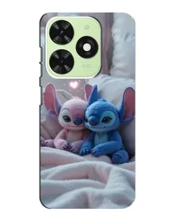 Чехол для TECNO Pop 8 с картинкой «Плюшевые Стич Ангел» Чехол для TECNO Pop 8 с картинкой «Плюшевые Стич Ангел»