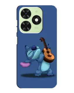 Чехол для TECNO Pop 8 с картинкой «Стич с укулеле» Чехол для TECNO Pop 8 с картинкой «Стич с укулеле»