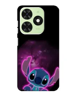 Чехол для TECNO Pop 8 с картинкой «Неоновый Stitch» Чехол для TECNO Pop 8 с картинкой «Неоновый Stitch»