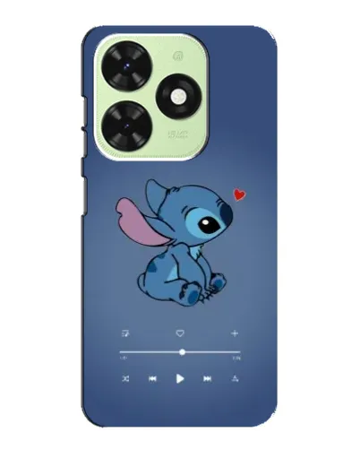 Чохол для TECNO Pop 8 з картинкою «Музичний Stitch»