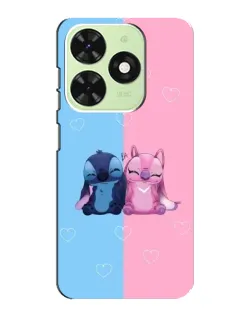 Чехол для TECNO Pop 8 с картинкой «Stitch и Angel Love» Чехол для TECNO Pop 8 с картинкой «Stitch и Angel Love»
