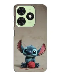 Чехол для TECNO Pop 8 с картинкой «Стич на коричневом фоне» Чехол для TECNO Pop 8 с картинкой «Стич на коричневом фоне»