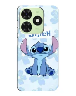 Чехол для TECNO Pop 8 с картинкой «Stitch среди цветов» Чехол для TECNO Pop 8 с картинкой «Stitch среди цветов»