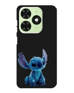 Чехол для TECNO Pop 8 с картинкой «Стич на черном» Чехол для TECNO Pop 8 с картинкой «Стич на черном»