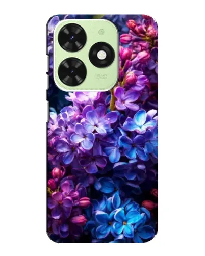 Чохол для TECNO Pop 8 з картинкою «Бузковий цвіт»