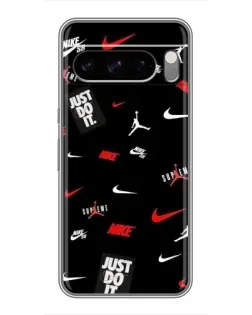 Чехол для TECNO Pop X с картинкой «Nike Mix Pattern»