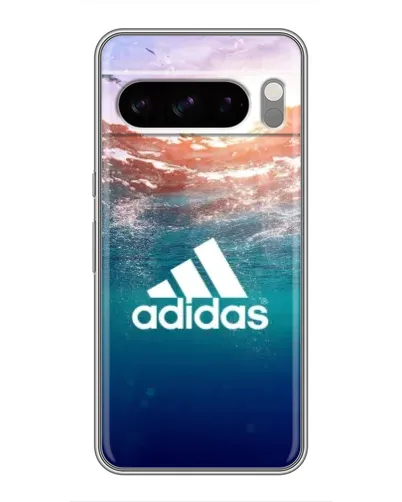 Чехол для TECNO Pop X с картинкой «Океанская глубина адидас»