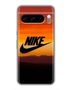 Чехол для TECNO Pop X с картинкой «Nike — вечерний горизонт»