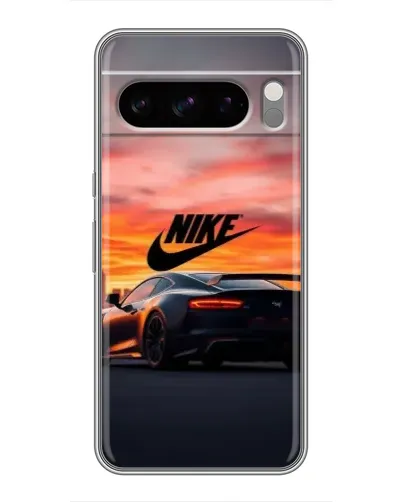 Чехол для TECNO Pop X с картинкой «Nike и суперкар» Чехол для TECNO Pop X с картинкой «Nike и суперкар»