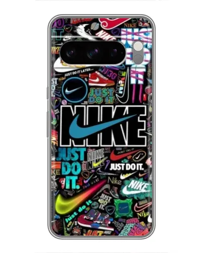 Чехол для TECNO Pop X с картинкой «Яркий коллаж Nike» Чехол для TECNO Pop X с картинкой «Яркий коллаж Nike»
