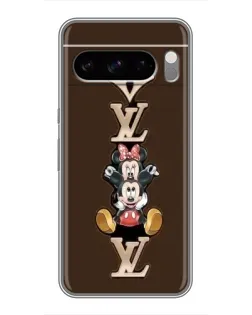 Чехол для TECNO Pop X с картинкой «LV и Микки Маус»