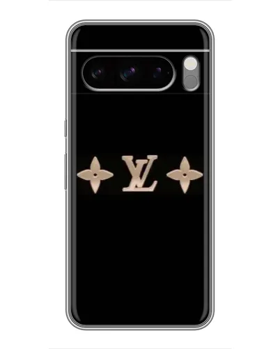 Чехол для TECNO Pop X с картинкой «Louis Vuitton — минимализм»