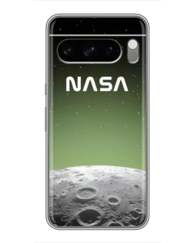 Чехол для TECNO Pop X с картинкой «NASA — лунный градиент» Чехол для TECNO Pop X с картинкой «NASA — лунный градиент»