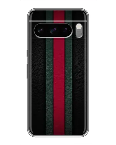 Чехол для TECNO Pop X с картинкой «Gucci — неоновая линия»