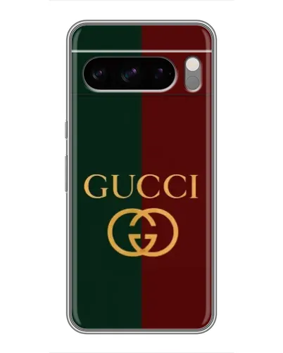 Чехол для TECNO Pop X с картинкой «Gucci — темно-зеленый градиент» Чехол для TECNO Pop X с картинкой «Gucci — темно-зеленый градиент»