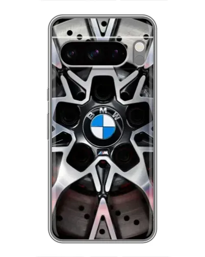 Чохол для TECNO Pop X з картинкою «BMW — деталь диска»