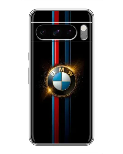 Чохол для TECNO Pop X з картинкою «BMW M-Power неон»