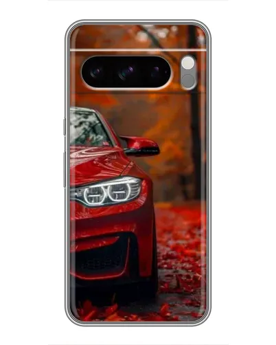 Чохол для TECNO Pop X з картинкою «Осіння BMW M4»