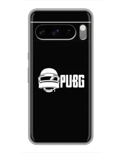 Чехол для TECNO Pop X с картинкой «PUBG — классический лого»