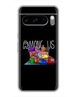 Чехол для TECNO Pop X с картинкой «Логотип Among Us» Чехол для TECNO Pop X с картинкой «Логотип Among Us»