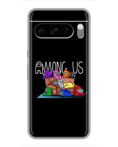 Чехол для TECNO Pop X с картинкой «Логотип Among Us»