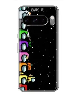 Чехол для TECNO Pop X с картинкой «Команда Among Us»