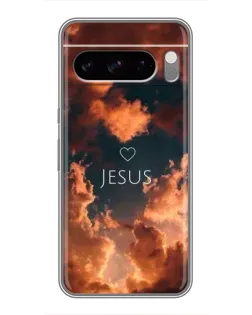 Чехол для TECNO Pop X с картинкой «Сияние Имени Jesus»