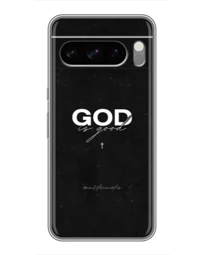 Чехол для TECNO Pop X с картинкой «GOD — Бог над всем»