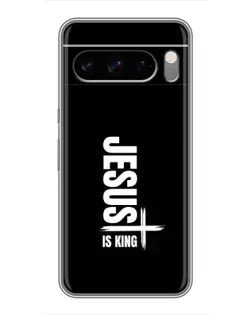 Чехол для TECNO Pop X с картинкой «Вертикаль веры Jesus»