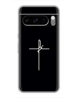 Чехол для TECNO Pop X с картинкой «Тонкий крест»