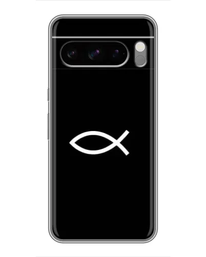Чехол для TECNO Pop X с картинкой «Символ рыбы Jesus» Чехол для TECNO Pop X с картинкой «Символ рыбы Jesus»