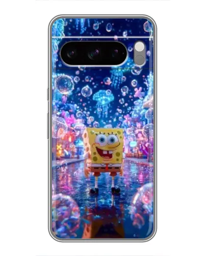 Чехол для TECNO Pop X с картинкой «Неоновый океан»