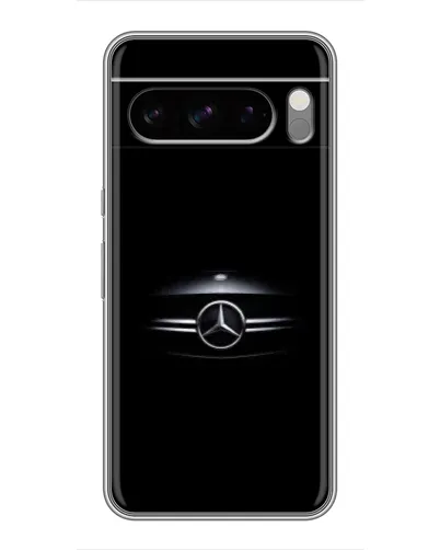 Чохол для TECNO Pop X з картинкою «Mercedes — абстрактні лінії»