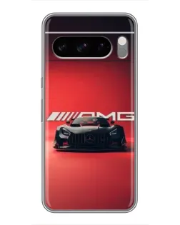 Чохол для TECNO Pop X з картинкою «Mercedes AMG — червона лінія»